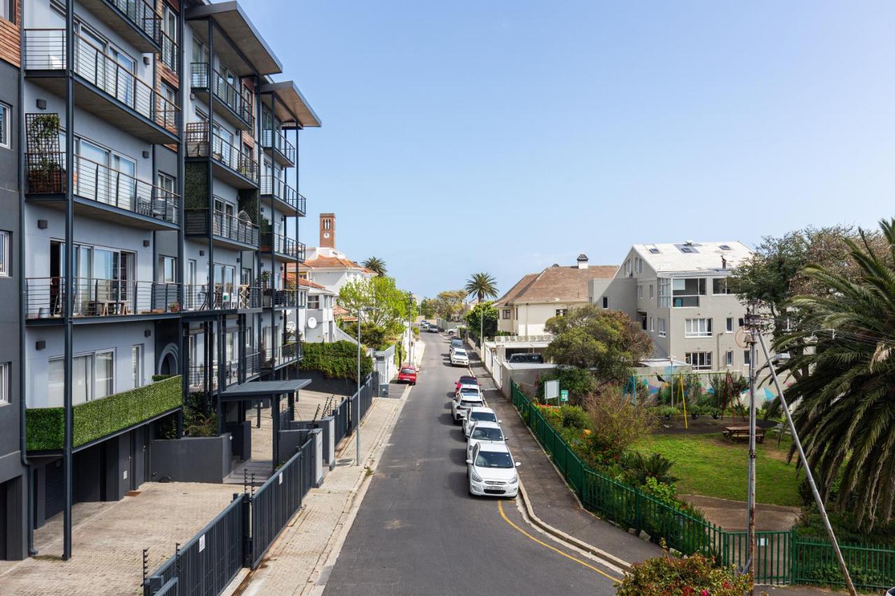 Portswood Mews - Chic White Studio Apartment Green Point Cidade Do Cabo Exterior foto